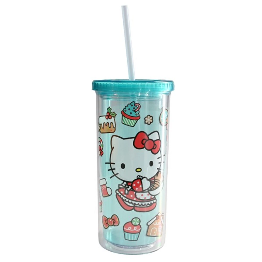 Hello Kitty Gingerbread Holiday Tumbler 