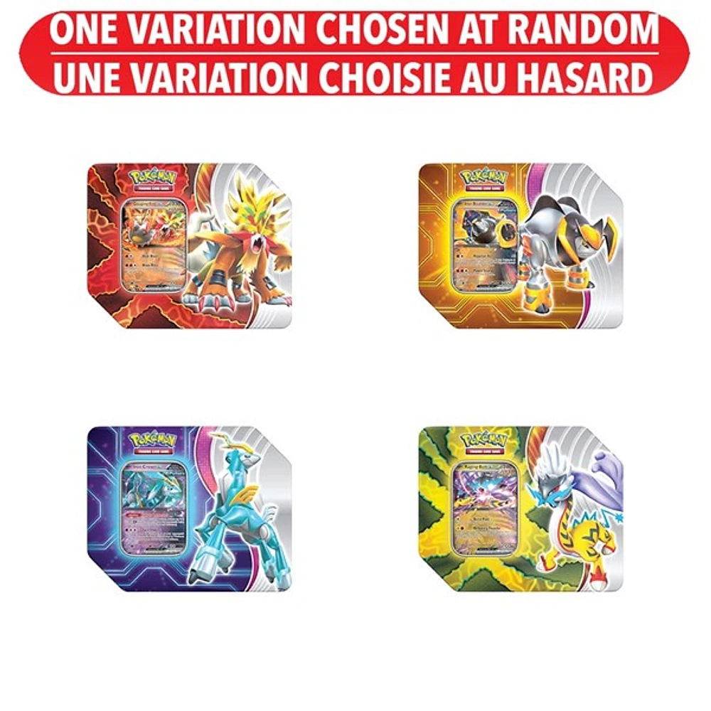 Pokémon Trading Card Game Paradox Destinies Tin Assorted – One Variation Chosen at Random