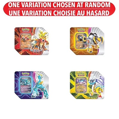 Pokémon Trading Card Game Paradox Destinies Tin Assorted – One Variation Chosen at Random