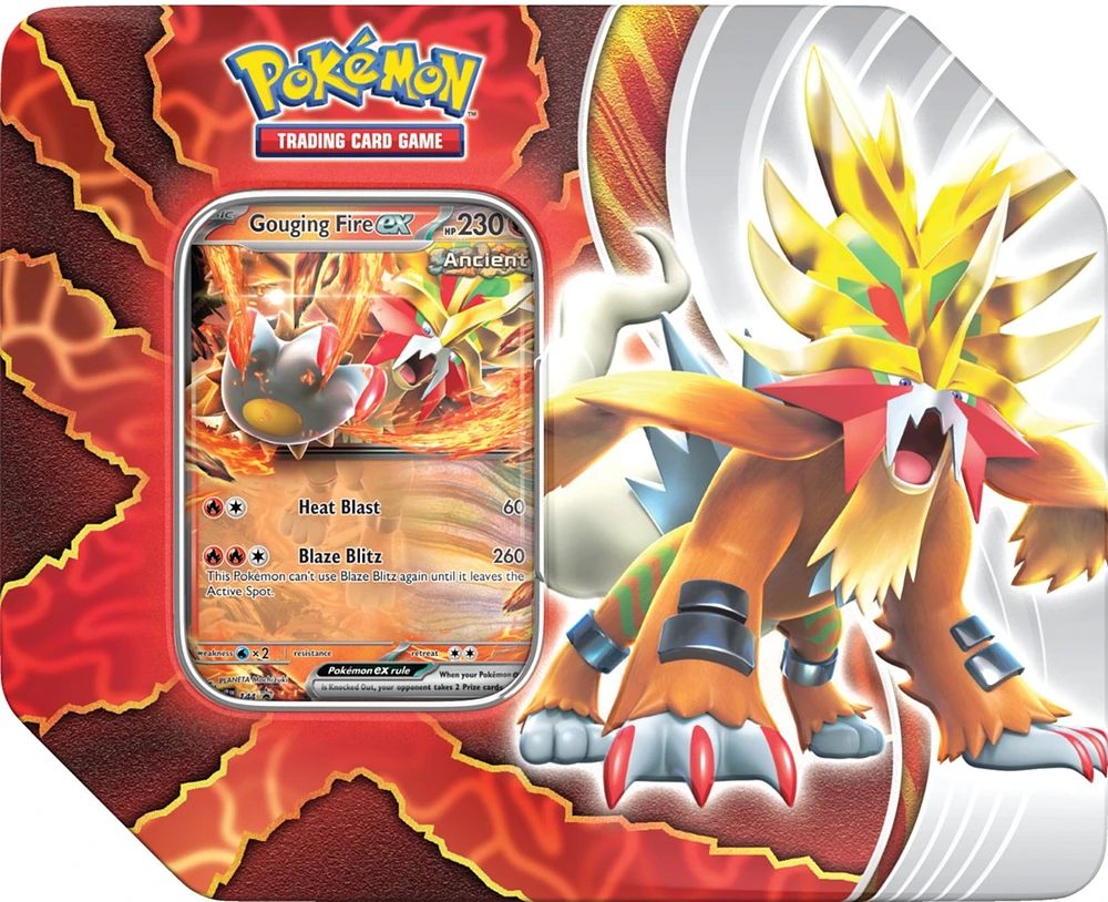 Pokémon Trading Card Game Paradox Destinies Tin Assortie – Une variation choisie au hasard