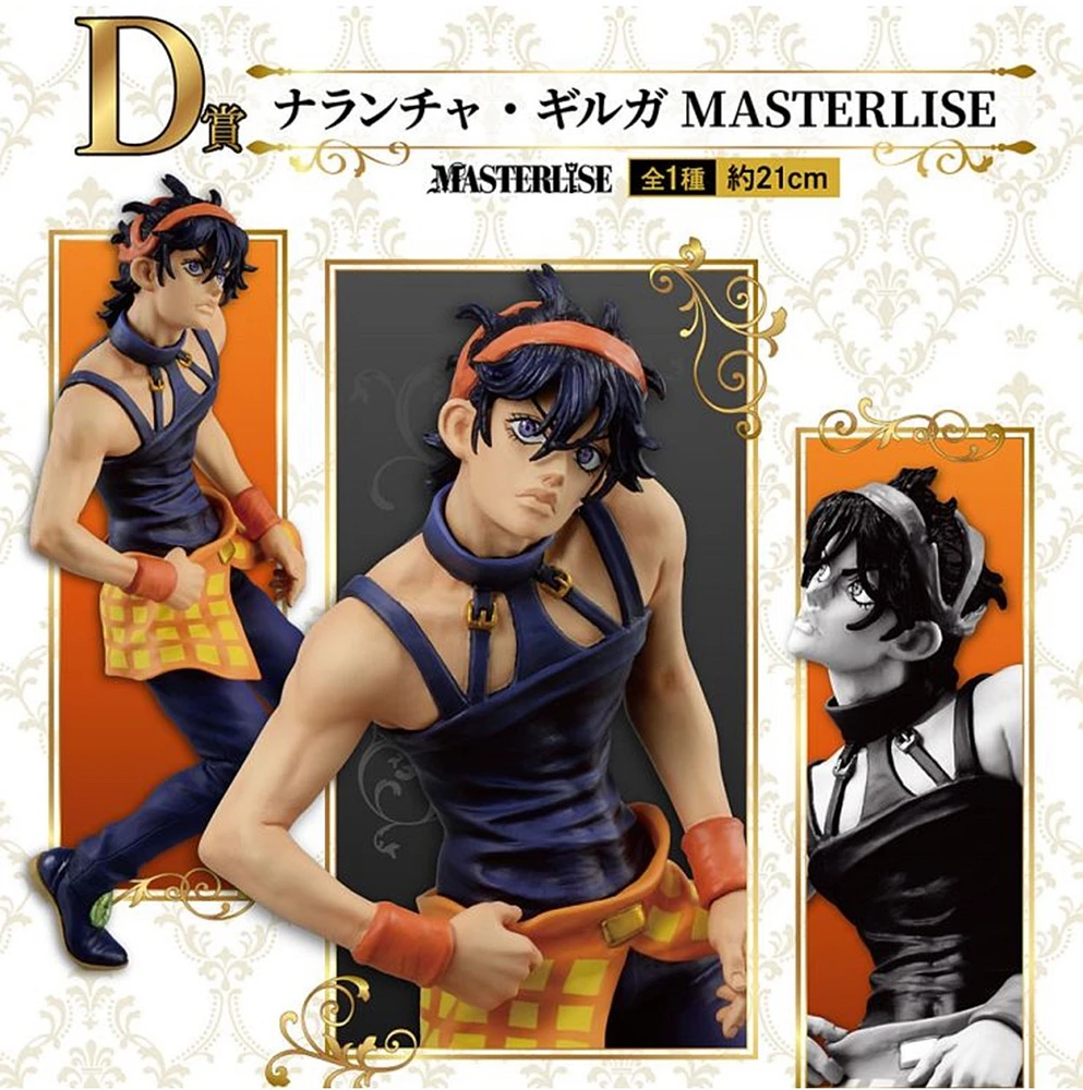 JoJo's Bizarre Adventure Golden Wind Masterlise Ichibansho Figure Narancia Ghirga 