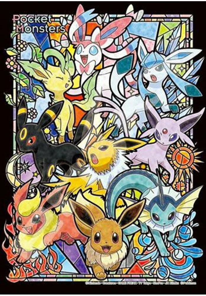 Pokémon PK208-AC01 208 Piece Art Crystal Jigsaw Eevee Evolutions Ensky Puzzle 