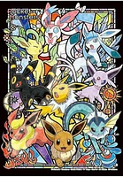 Pokémon PK208-AC01 208 Piece Art Crystal Jigsaw Eevee Evolutions Ensky Puzzle 