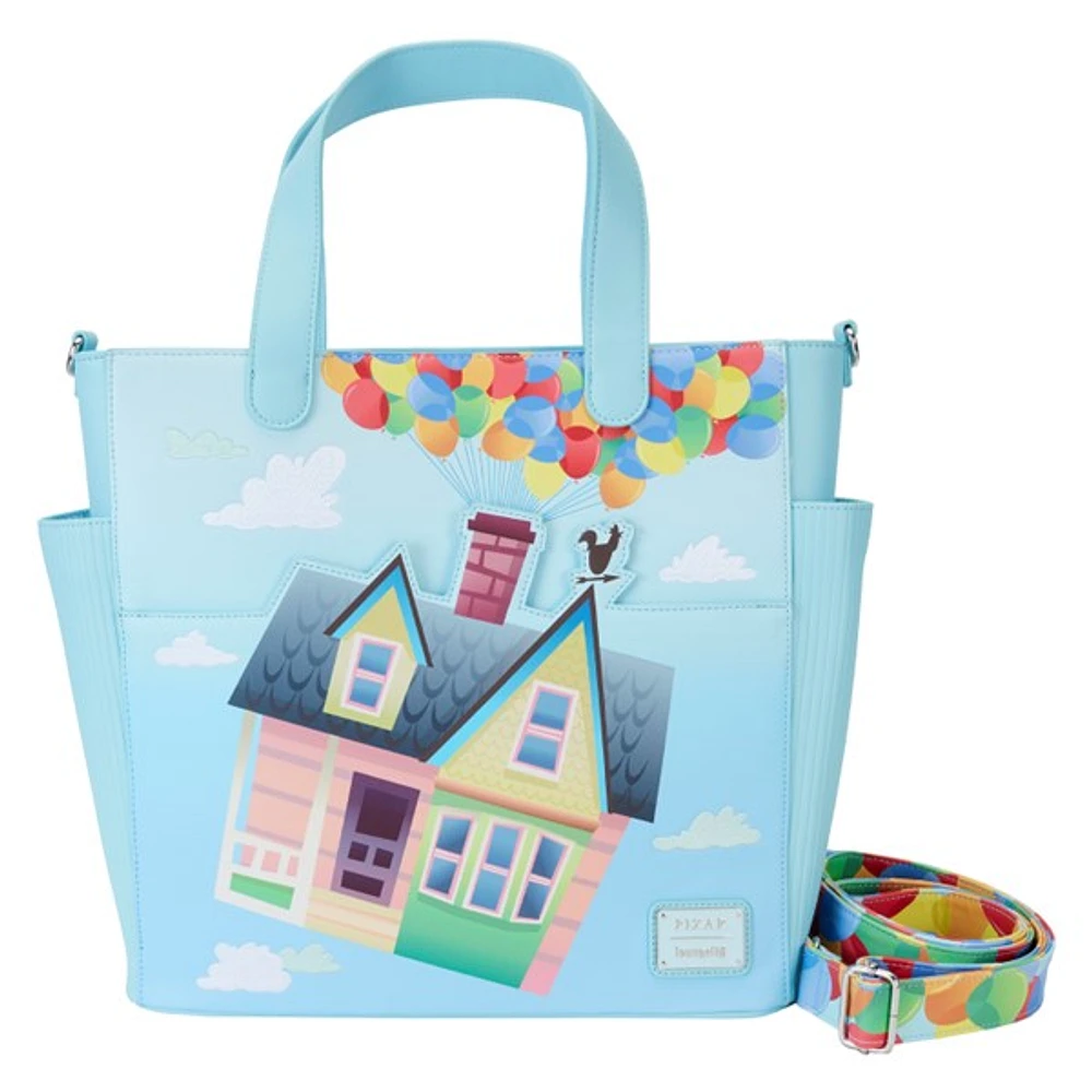 Loungefly: Up 15th Anniversary - Balloon House Convertible Backpack & Tote Bag 