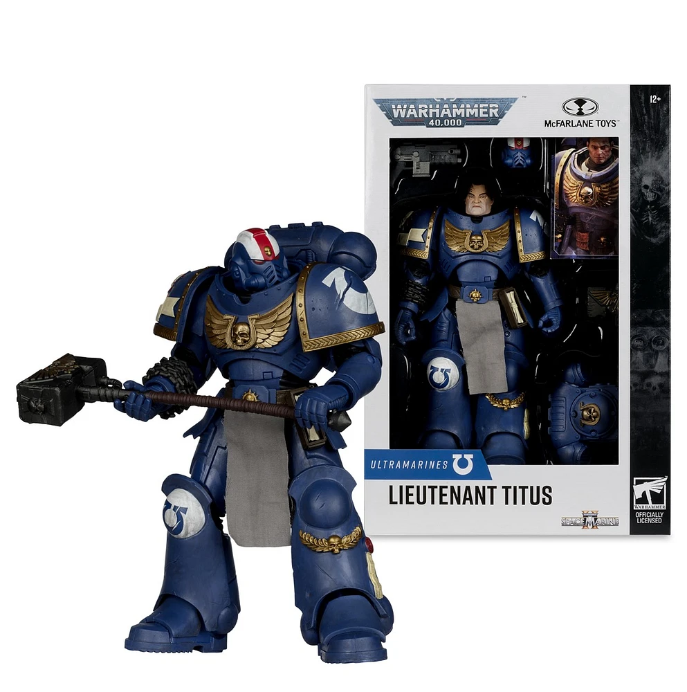 Warhammer 40,000 Lieutenant Titus (Space Marine II) 7-Inch Figure 