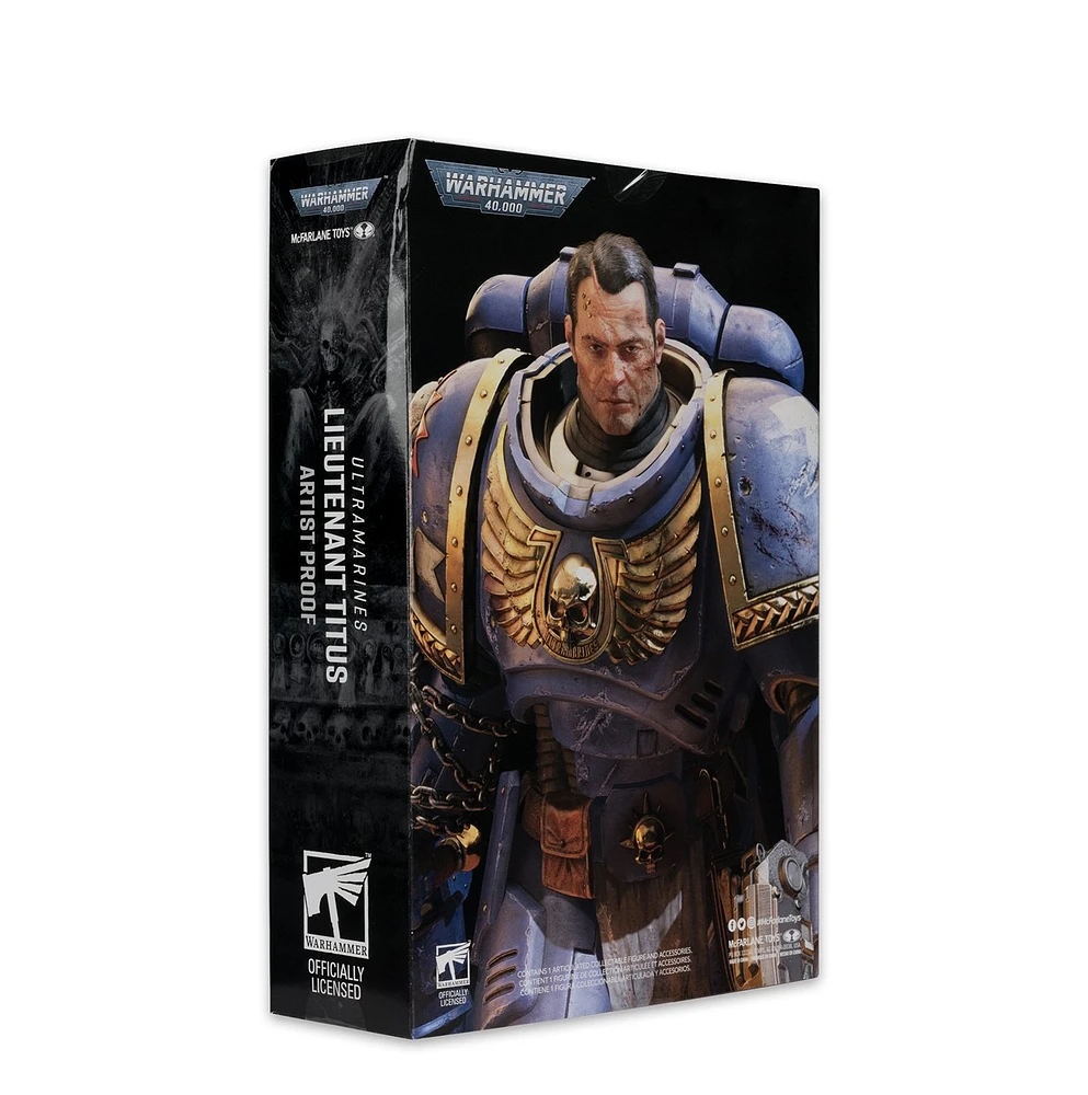 Warhammer 40,000 Lieutenant Titus (Space Marine II) Artist Proof 7-Inch Figure 