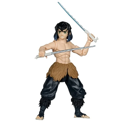 Demon Slayer Inosuke Hashibira (Unmasked) 7-Inch Action Figure 