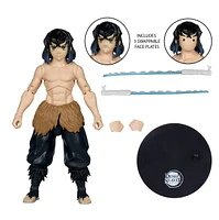 Demon Slayer Inosuke Hashibira (Unmasked) 7-Inch Action Figure 