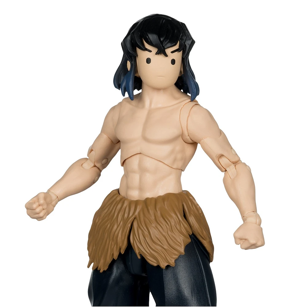 Demon Slayer Inosuke Hashibira (Unmasked) 7-Inch Action Figure 