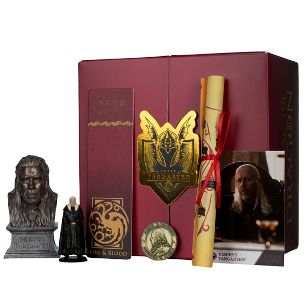 House of the Dragon Viserys Targaryen Collector Box 