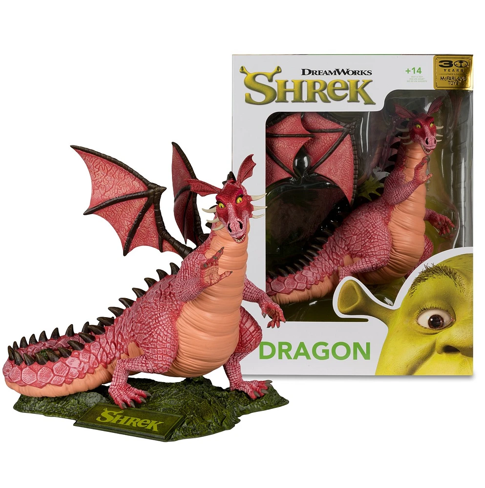 DreamWorks Dragon (Shrek) 12-Inch Posed Figure 30th Anniversary 