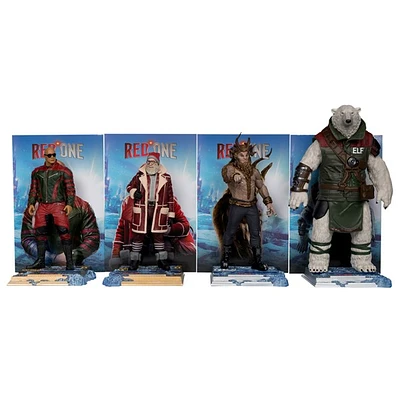 Red One Callum Drift, Nick, Garcia & Krampus Gold Label 6in Posed Figure 4 Pack 