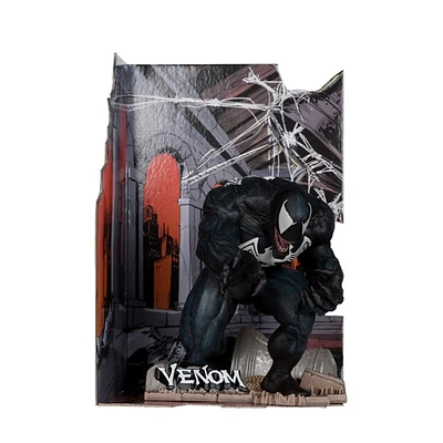 Marvel Venom à l'échelle 1/10ème à collectionner avec scène (The Amazing Spider-Man #316) 