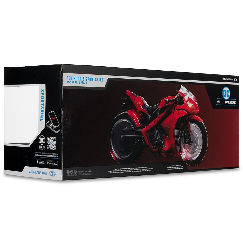 DC Multiverse Red Hood's Sportsbike (Red Hood: Outlaw) Vehicle 