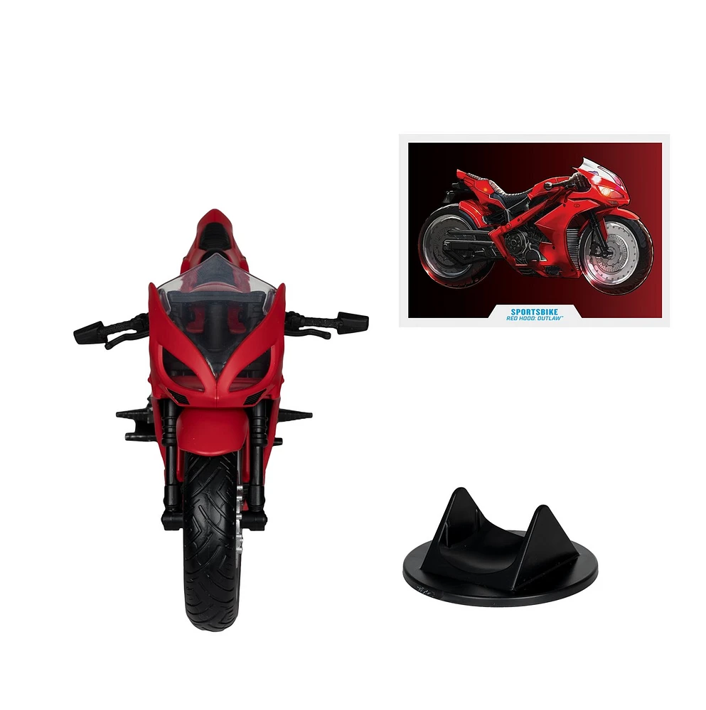 DC Multiverse Red Hood's Sportsbike (Red Hood: Outlaw) Vehicle 
