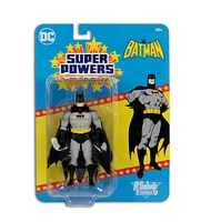 DC Super Powers Batman (Black and Grey) 4.5in Action Figure 