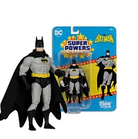DC Super Powers Batman (Black and Grey) 4.5in Action Figure 