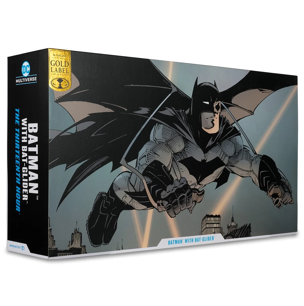 DC Multiverse Batman with Bat-Glider (The Thirteenth Hour) Gold Label 7-Inch Action Figure 