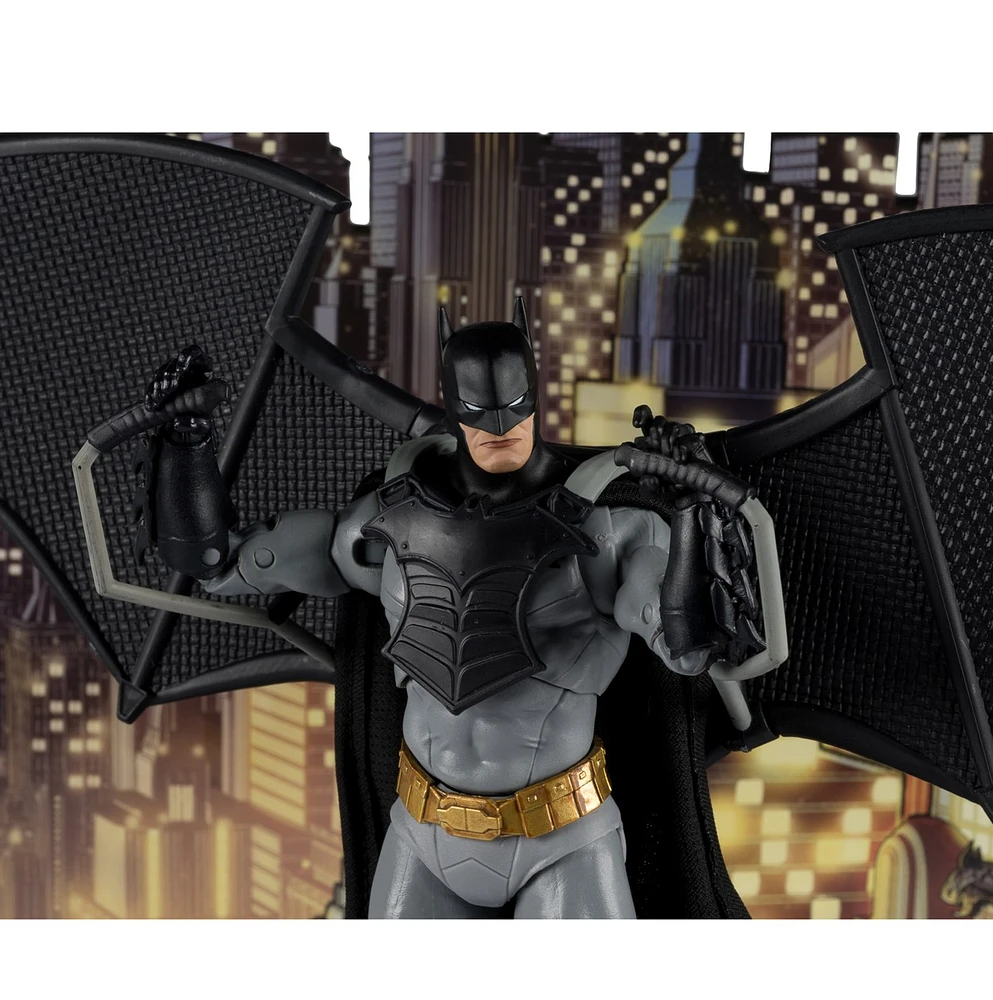 DC Multiverse Batman with Bat-Glider (The Thirteenth Hour) Gold Label 7-Inch Action Figure 
