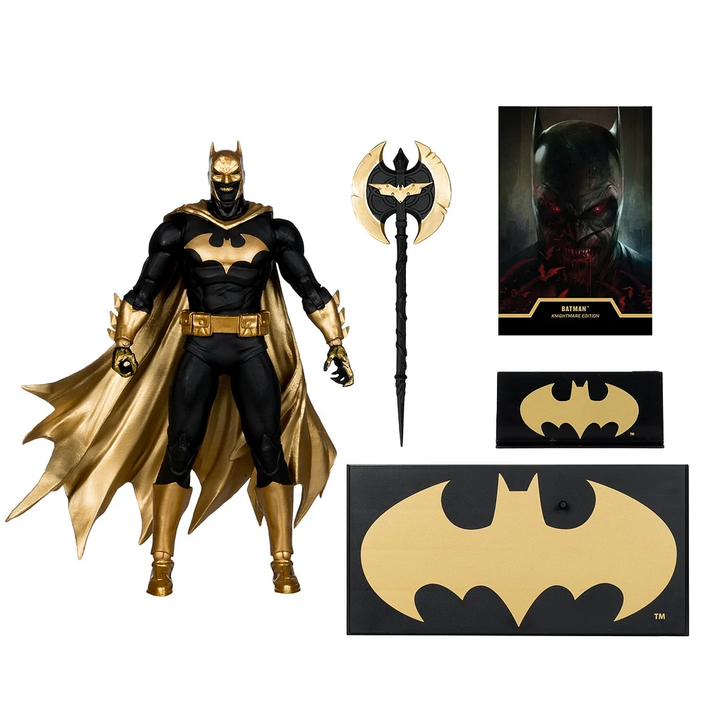 DC Multiverse Batman (DC vs Vampires) Knightmare Edition Gold Label 7-Inch Action Figure 