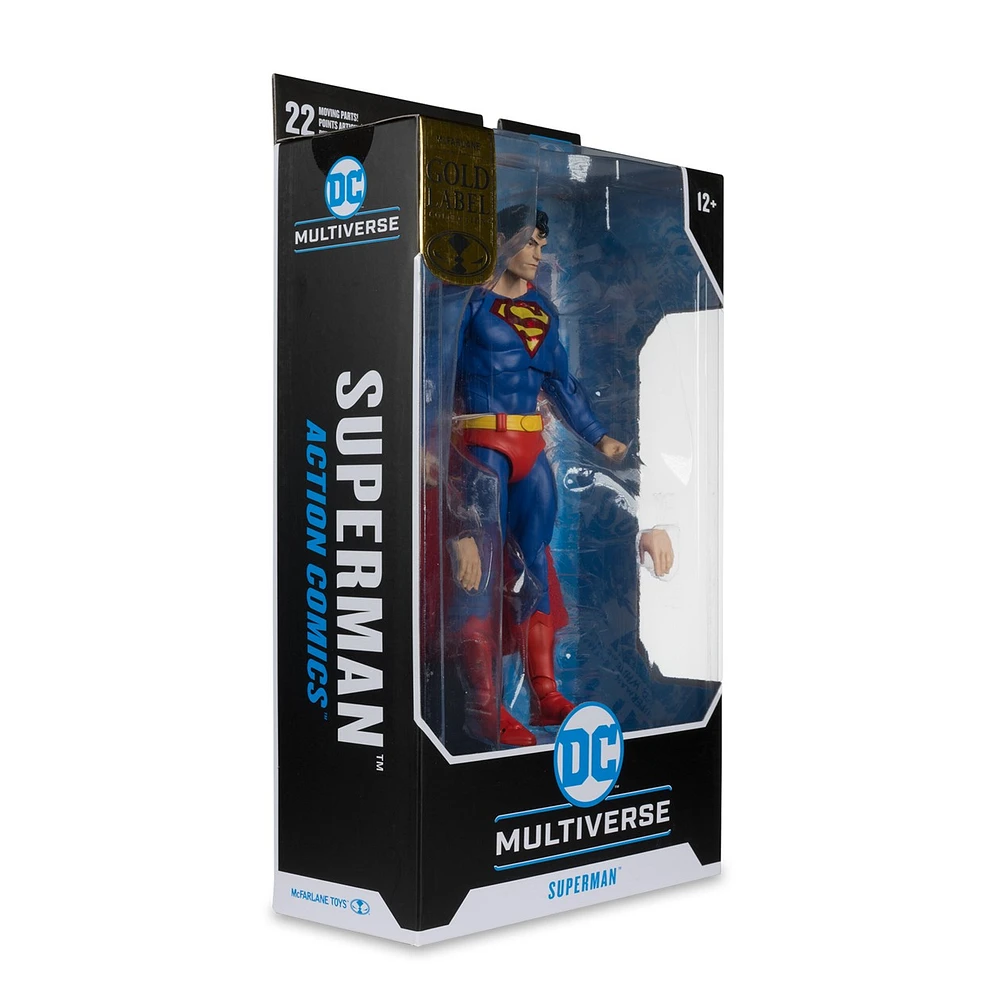 DC Multiverse Superman (Action Comics) Gold Label 7-Inch Action Figure 