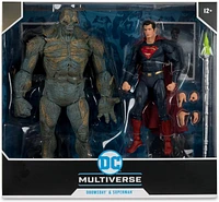 DC Multiverse Batman vs Superman: Dawn of Justice Doomsday and Superman 7-Inch Figures 2-Pack 