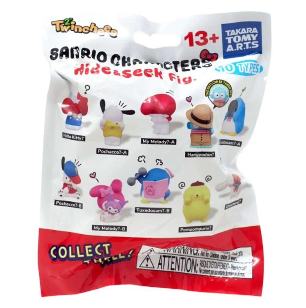 Sanrio Characters Hide & Seek Figures - Mystery Bag – Une variation choisie au hasard