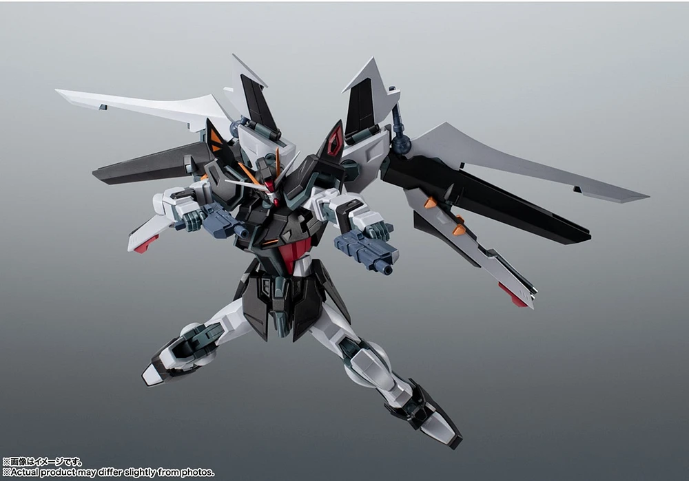 The Robot Spirits (SIDE MS) GAT-X105E + AQM/E-X09S Strike Noir Gundam ver. A.N.I.M.E. 