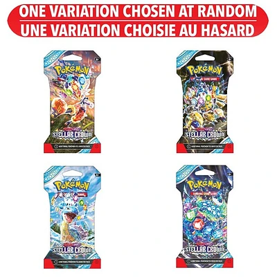 Pokémon Trading Card Game Scarlet & Violet Stellar Crown Booster (Français) – Une variation choisie au hasard