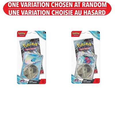 Pokémon Trading Card Game Scarlet & Violet Stellar Crown Checklane Booster Assorted – One Variation Chosen at Random