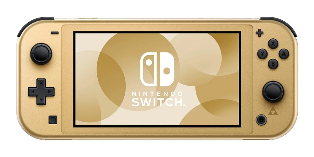 Nintendo Switch™ Lite : Édition Hyrule avec Nintendo Switch Online + Ensemble additionnel en bonus 