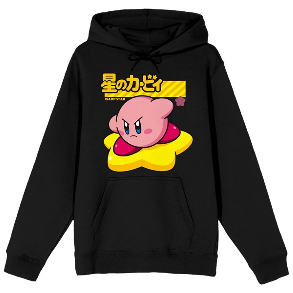 Kirby on Star Hoodie