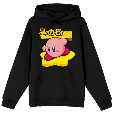 Kirby on Star Hoodie