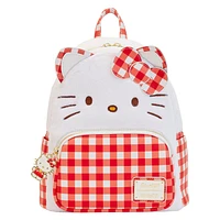 Loungefly : Hello Kitty Gingham Mini Backpack 