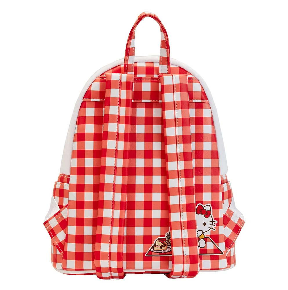 Loungefly : Hello Kitty Gingham Mini Backpack 