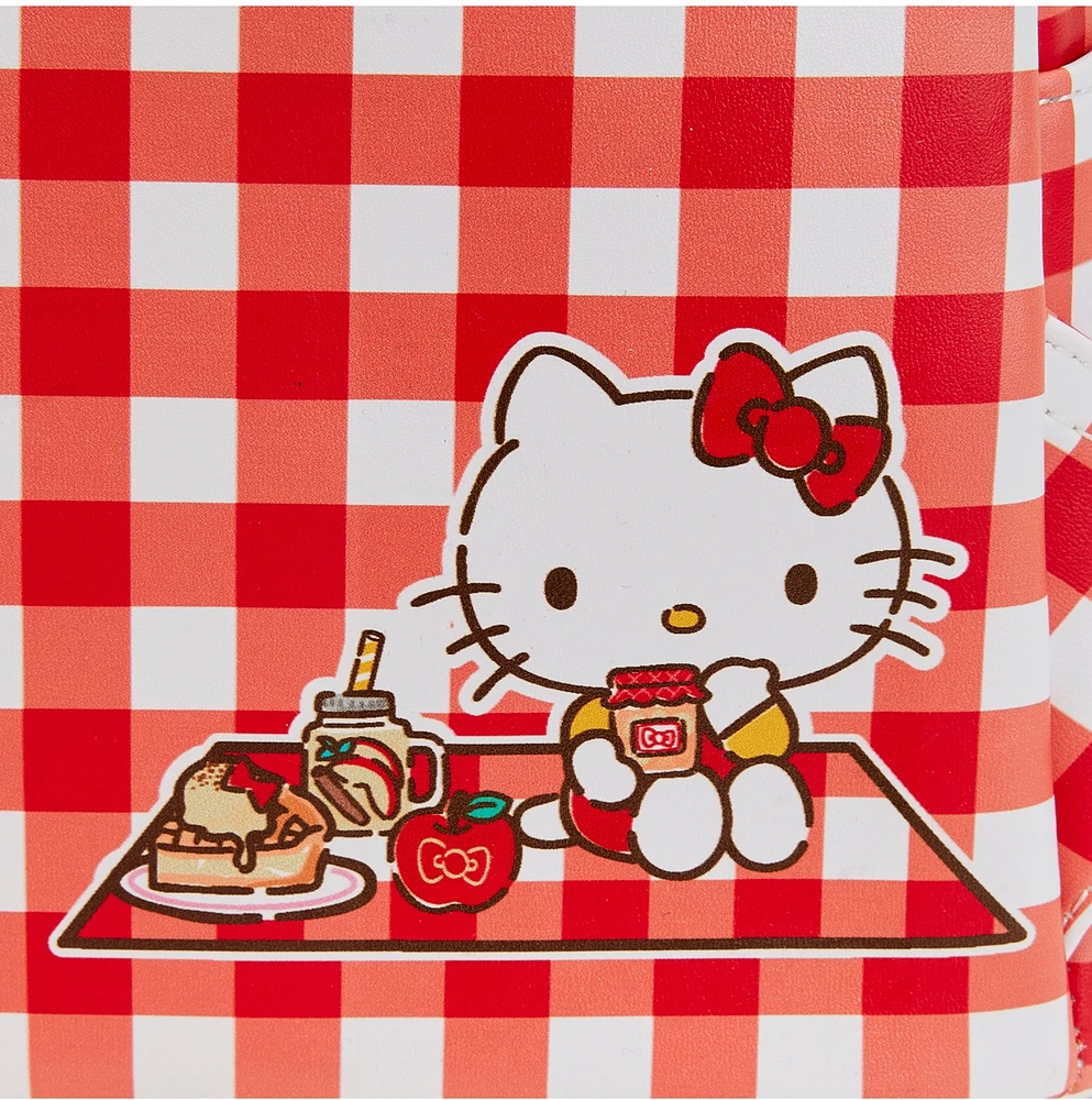 Loungefly : Hello Kitty Gingham Mini Backpack 