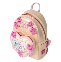 Loungefly: Stitch & Angel Floral Mini Backpack 