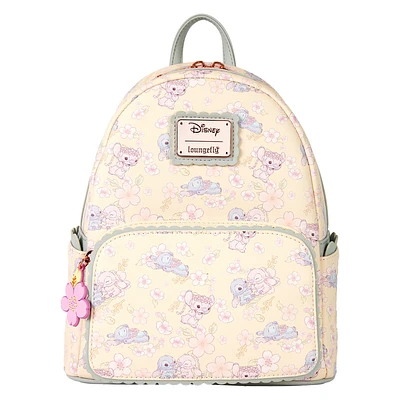 Loungefly: Stitch & Angel Cherry Blossom Mini Backpack 
