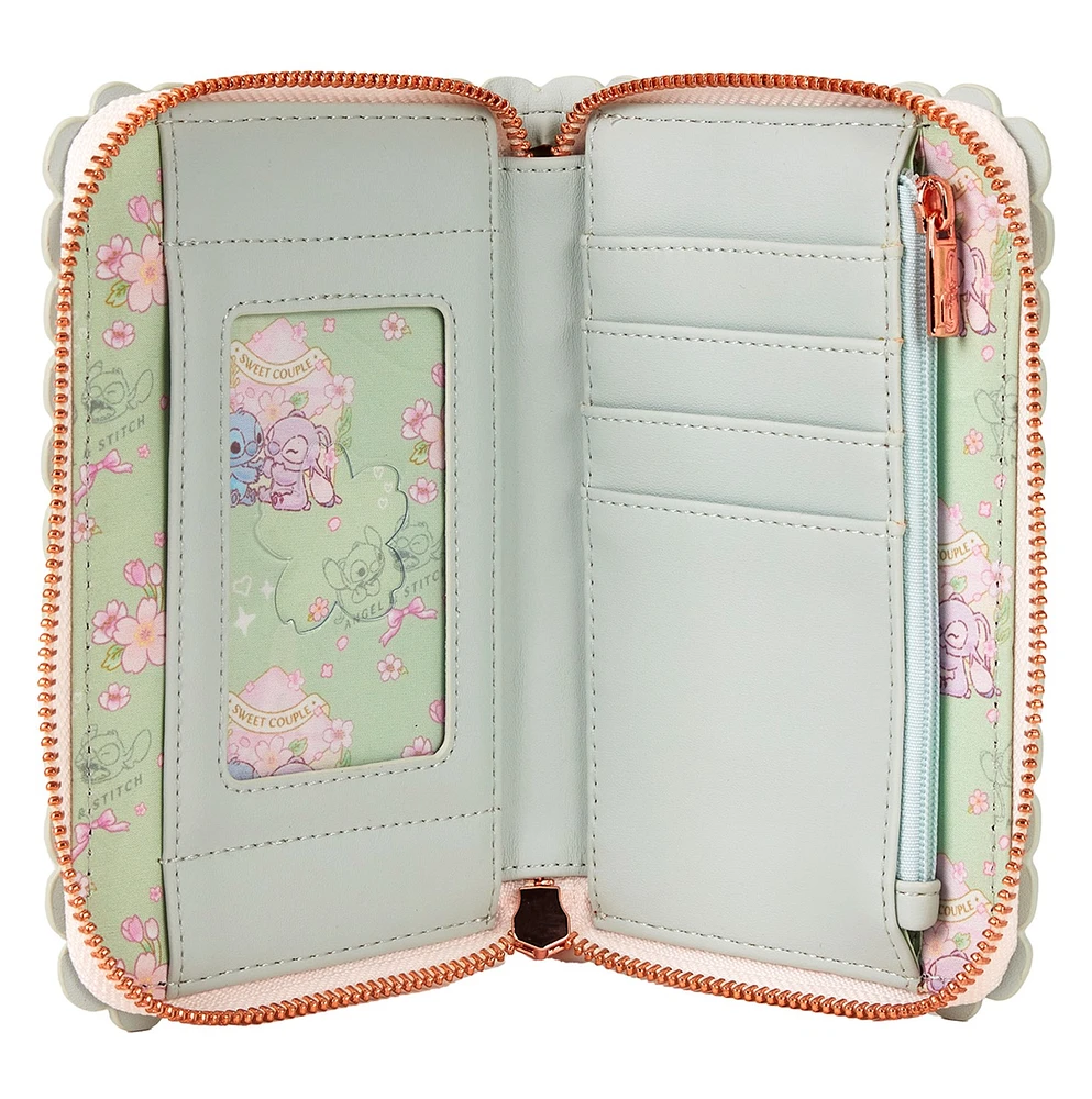 Loungefly: Stitch & Angel Cherry Blossom Wallet 