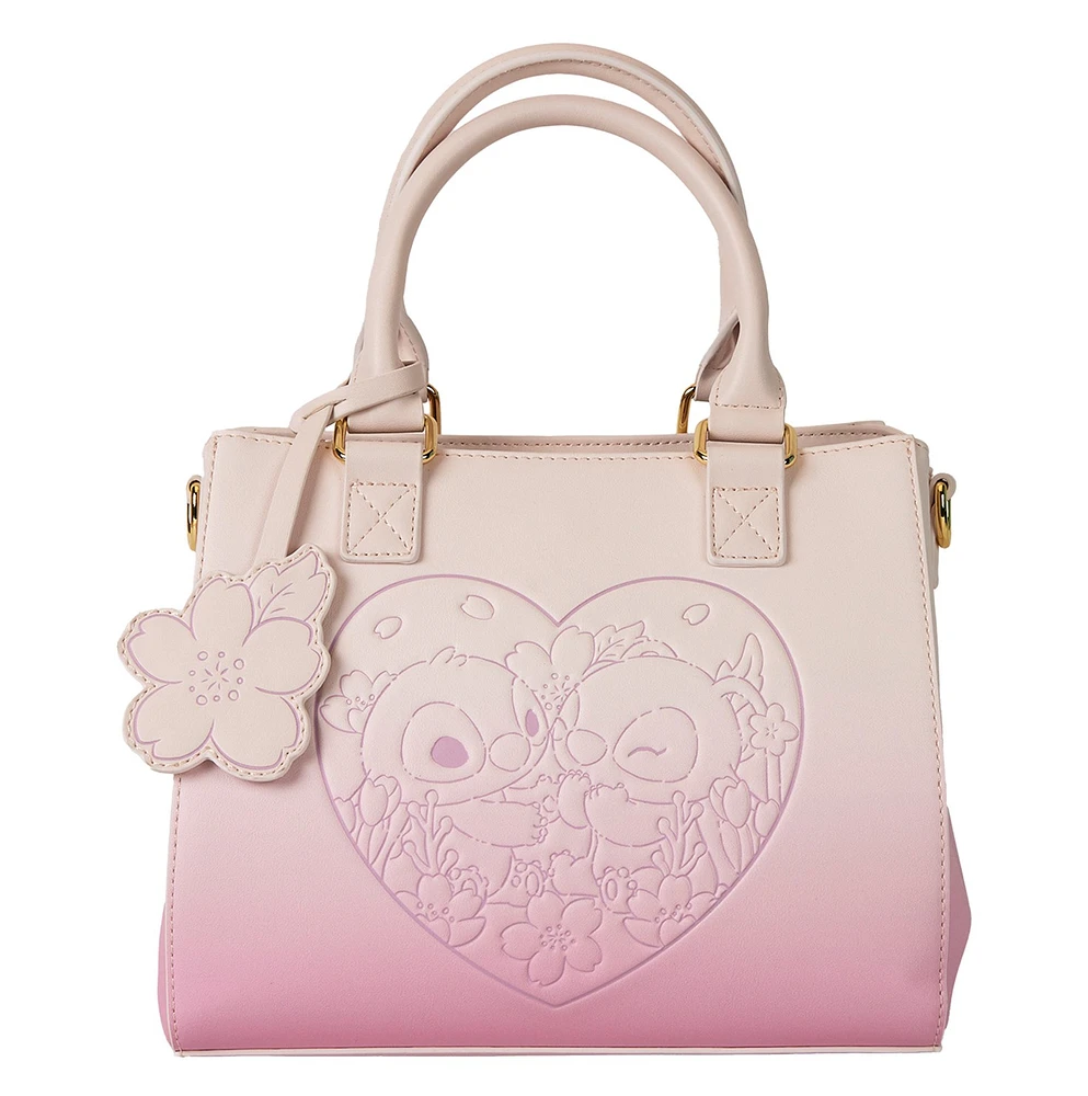 Loungefly: Stitch & Angel Pink Ombre Crossbody 