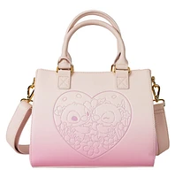Loungefly: Stitch & Angel Pink Ombre Crossbody 