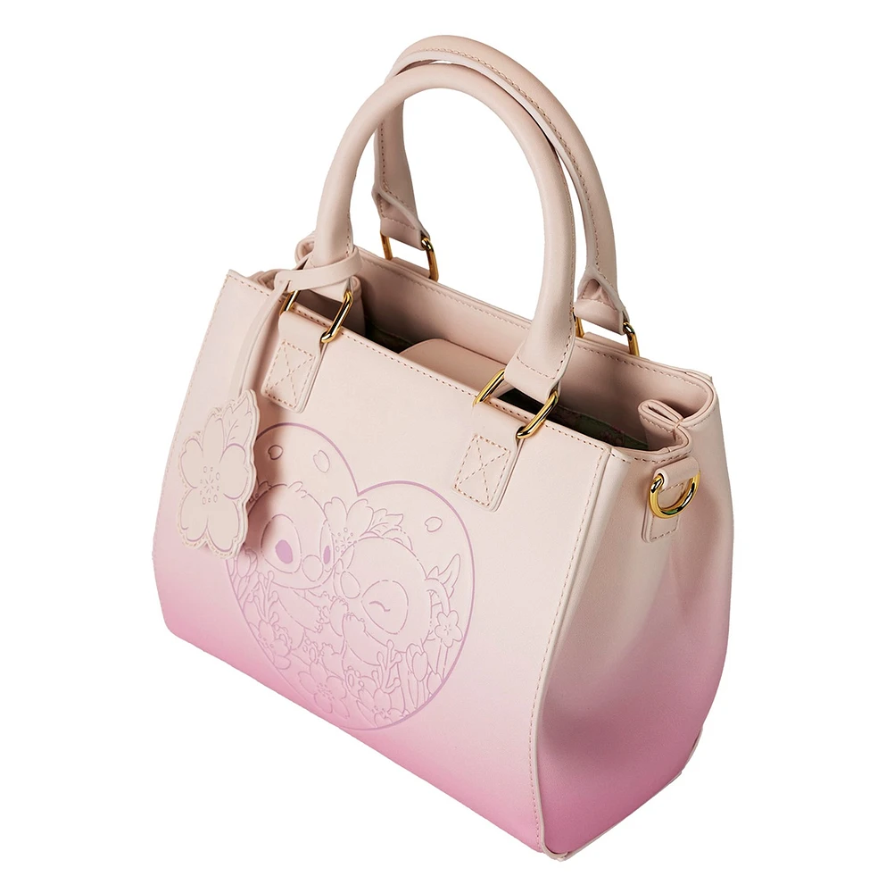 Loungefly: Stitch & Angel Pink Ombre Crossbody 