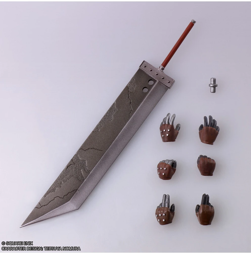 Final Fantasy VII Bring Arts Action Figure - Cloud Strife & Hardy-Daytona 