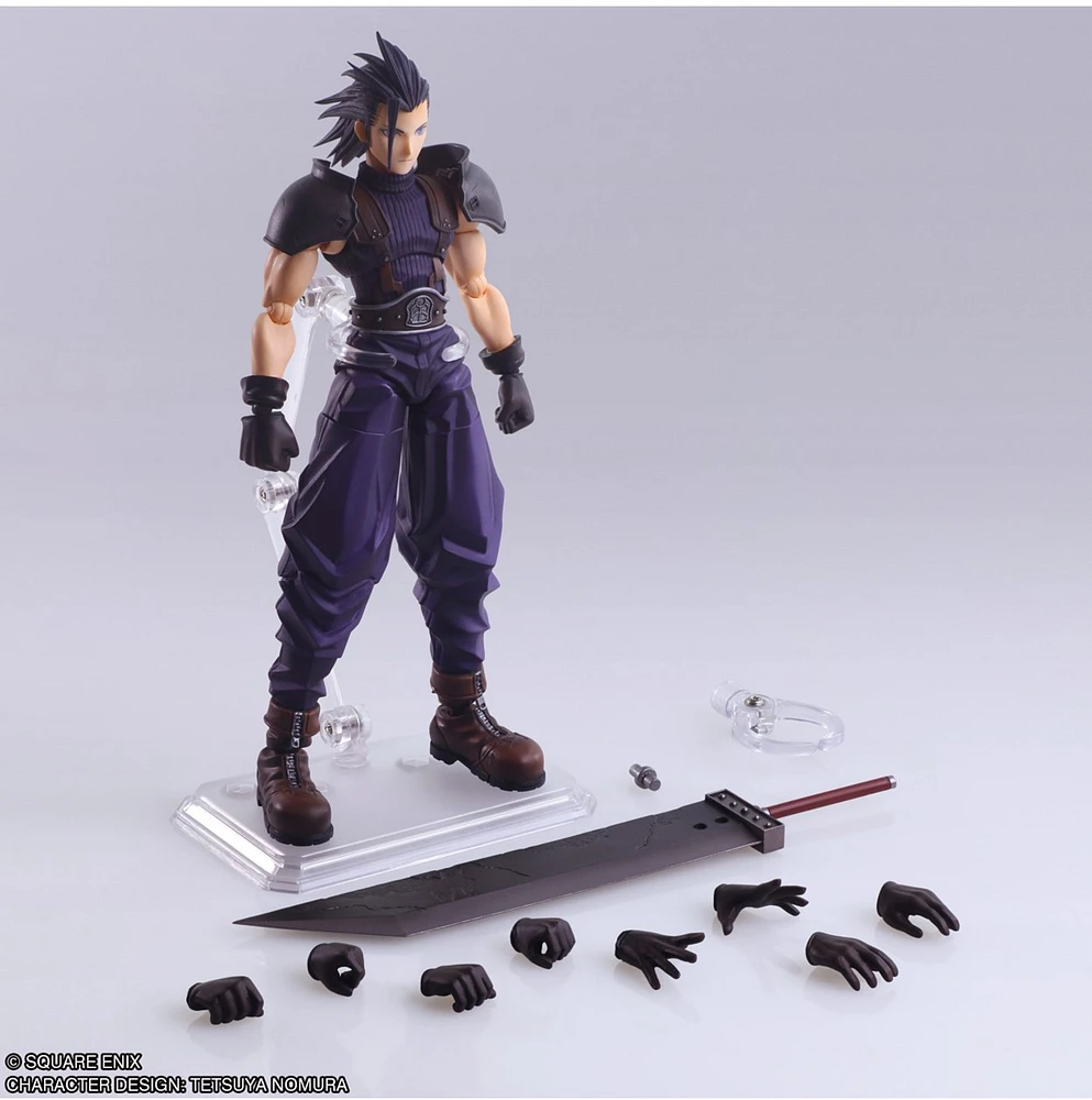 Final Fantasy VII Bring Arts Zack Fair Action Figure 