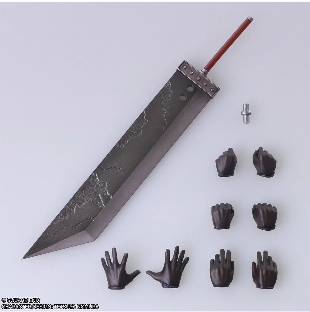 Final Fantasy VII Bring Arts Zack Fair Action Figure 