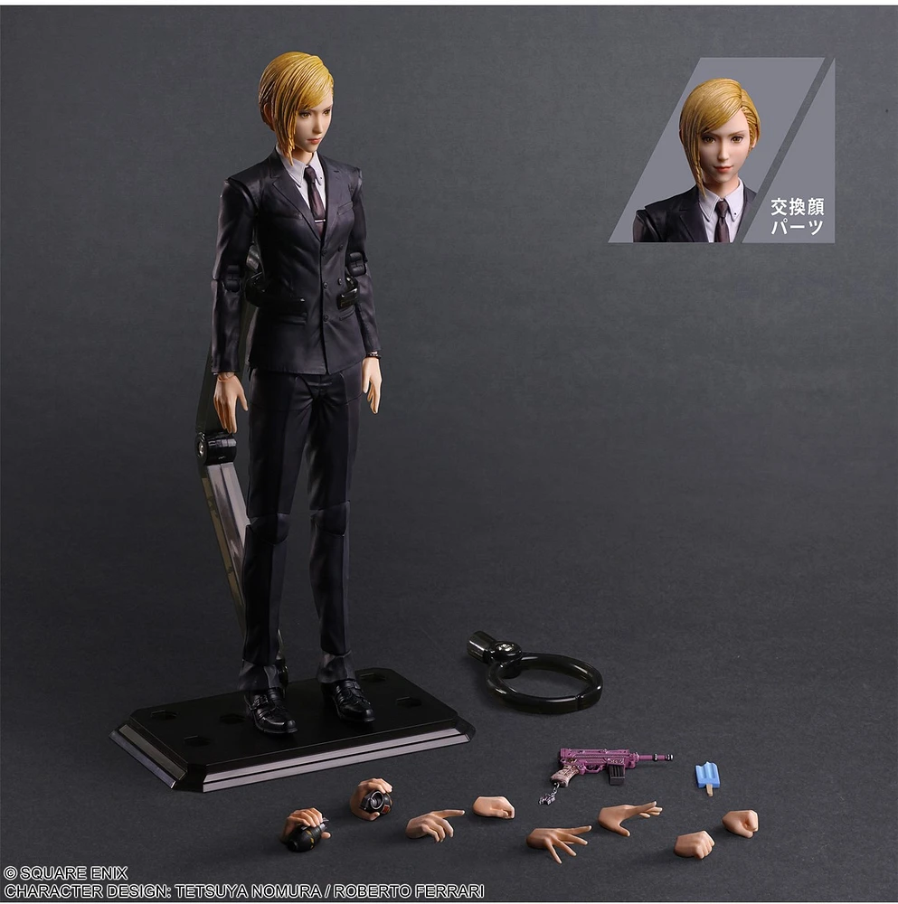 FF VII Rebirth Play Arts Kai Elena Action Figure 
