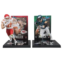 NFL Posed 7-Inch Figures 2-Pack- Jason Kelce (Philadelphia Eagles)/Travis Kelce (Kansas City Chiefs) 