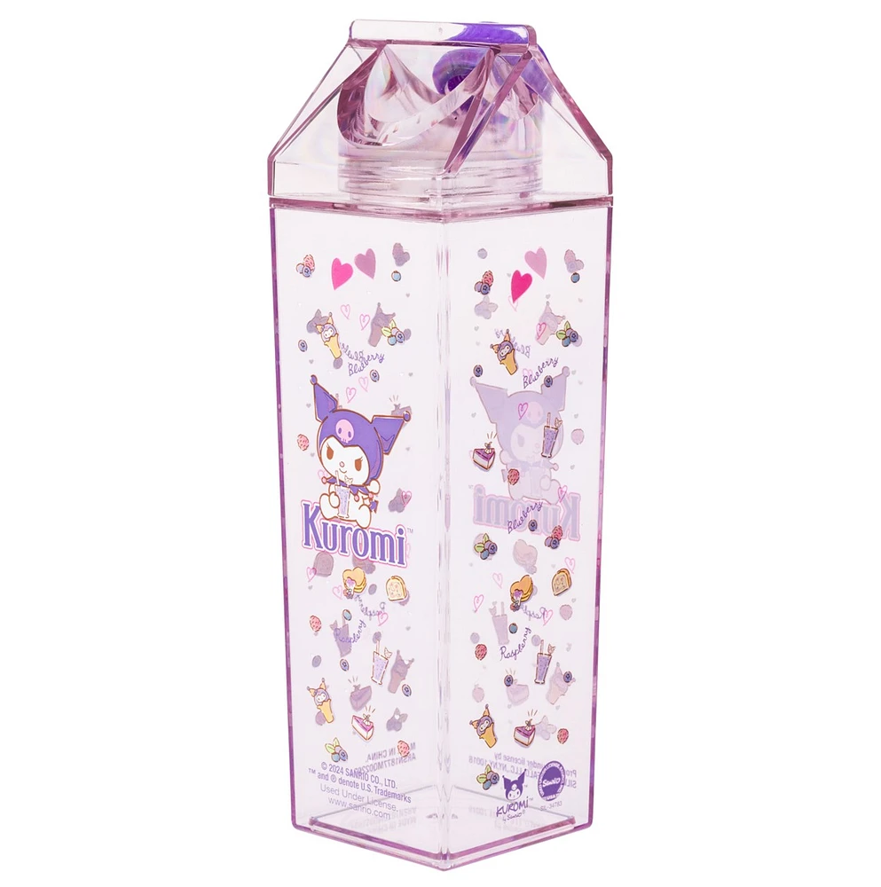 Bouteille de lait en carton Kuromi 