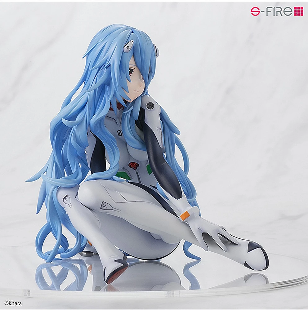 Evangelion: 3.0+1.0 Thrice Upon a Time" Rei Ayanami Long Hair Ver. Sega s-fire 1/7 Scale Figure 