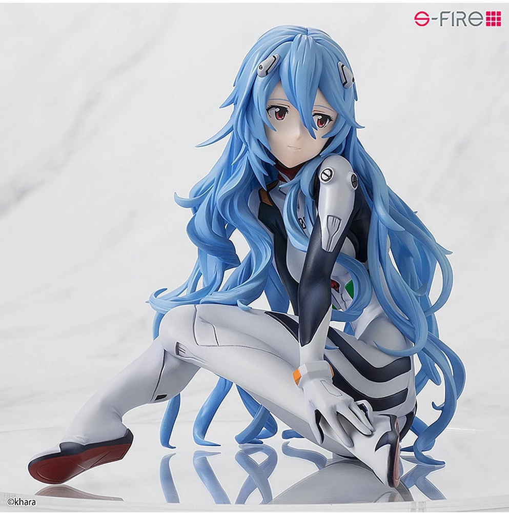 Evangelion: 3.0+1.0 Thrice Upon a Time" Rei Ayanami Long Hair Ver. Sega s-fire 1/7 Scale Figure 